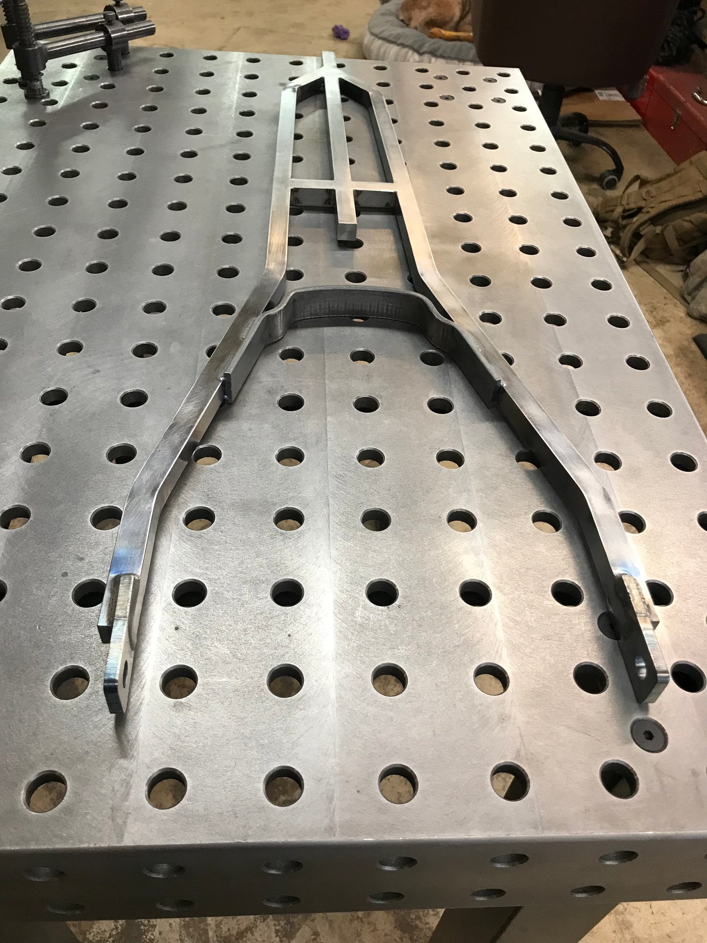 Jeanne D'Arc Hardtail Sissy Bar