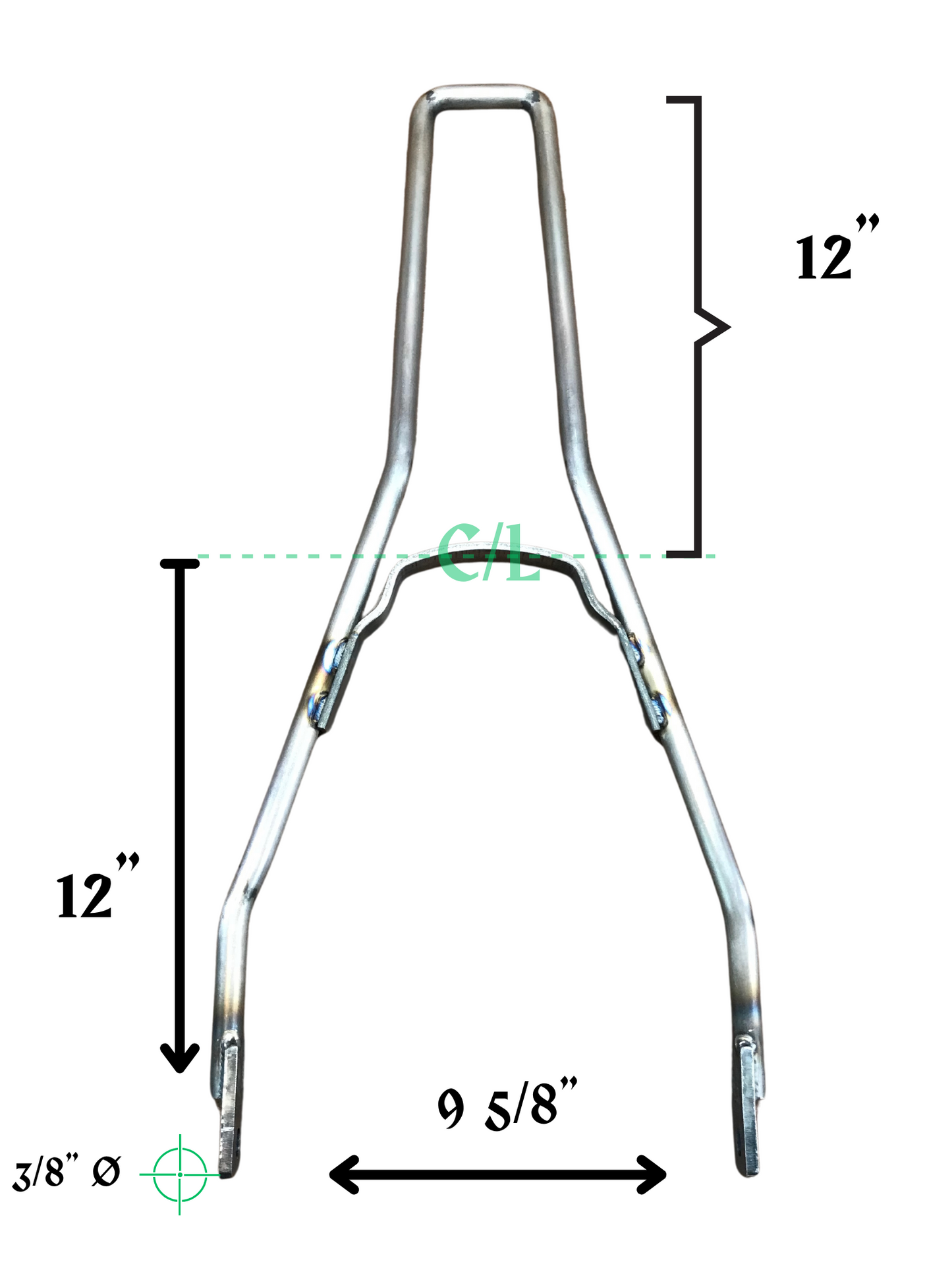 Vaquero Hardtail Sissy Bar