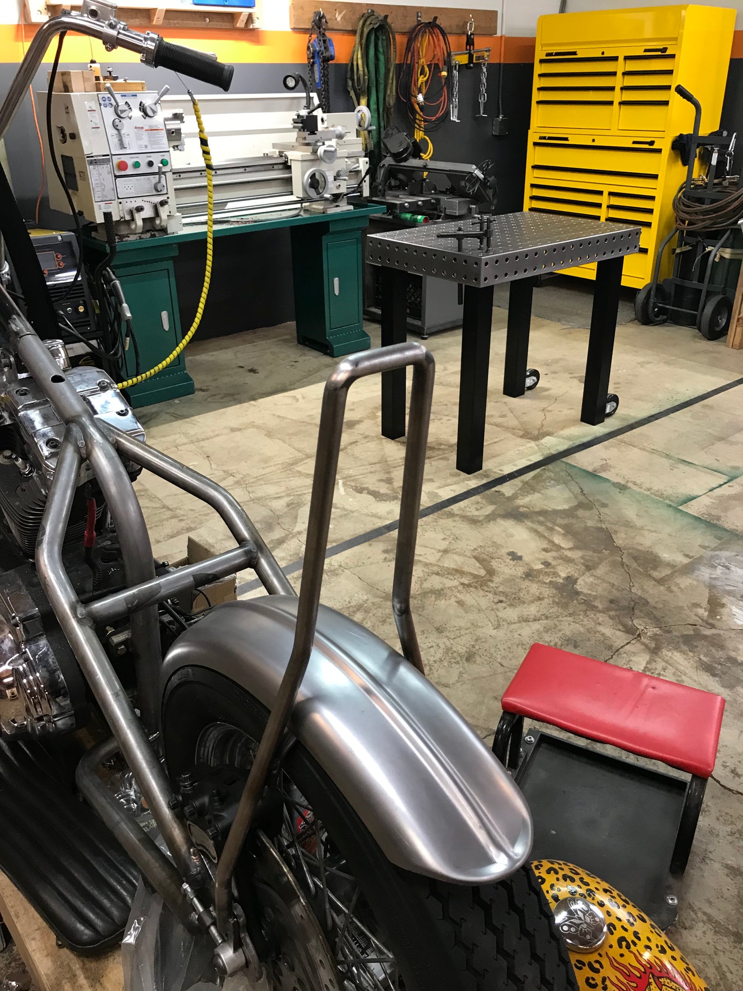 Vaquero Hardtail Sissy Bar