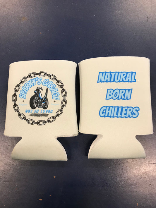 Sparky’s Koozie - Natural Born Chillers *Frost Grey*